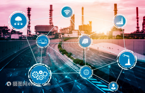 第四次工业革命中的智能工厂 自动化系统与物联网技术的融合